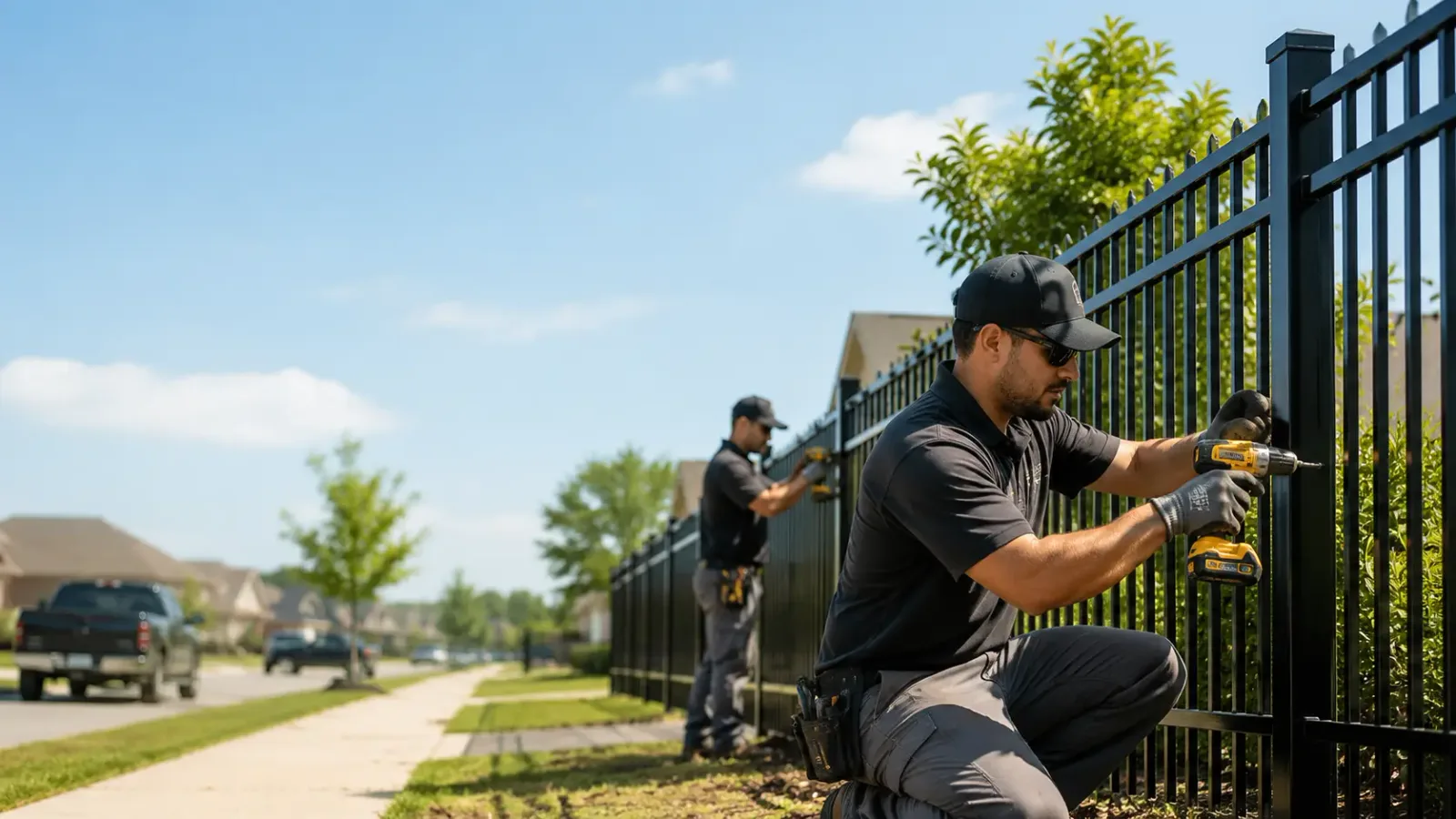 Metal Fence Installation in Boone Grove, IN